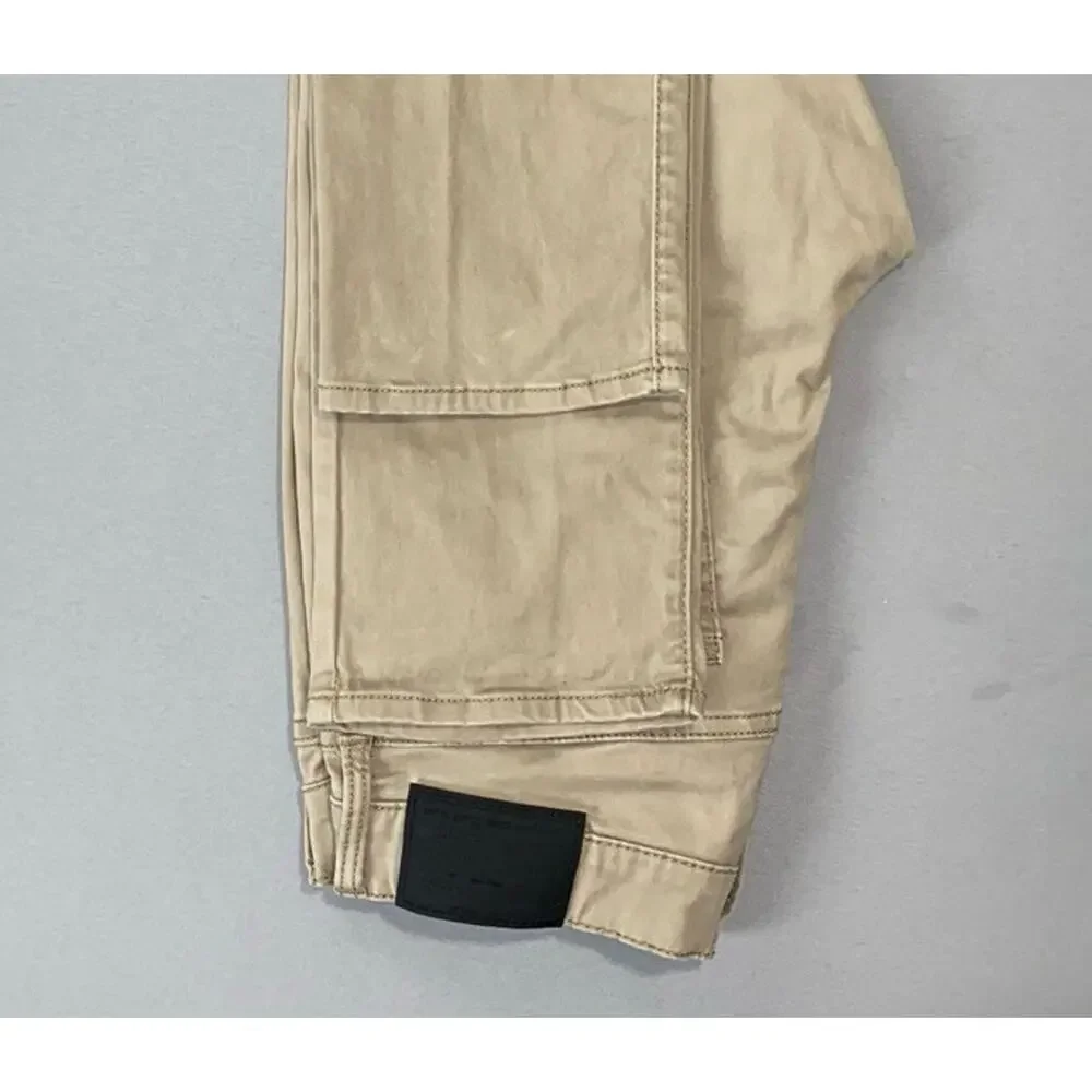 Lucky Brand 121 Slim Straight Soft Sateen Stretch Jeans. Greige, Men's 29X31 GUC